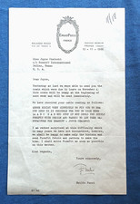 1966 Emilio Pucci Signed Letters to Braniff A...