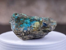 Labradorite Raw Crystal Healing Stone for Meditation, Reiki, Energy Healing, 1pc