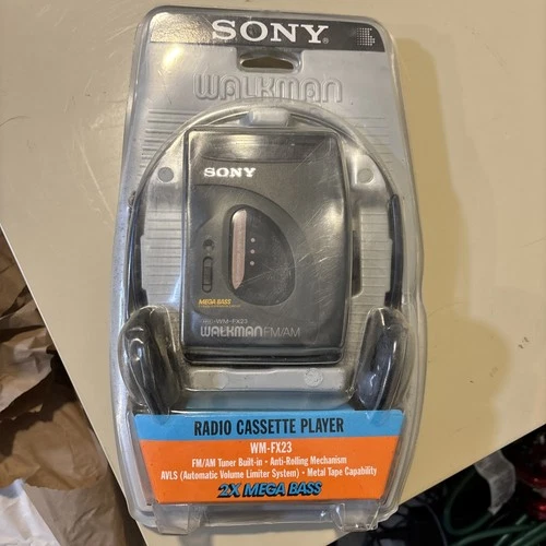 Vintage Sony WM-FX23 Walkman. Radio Cassette Player. New old stock