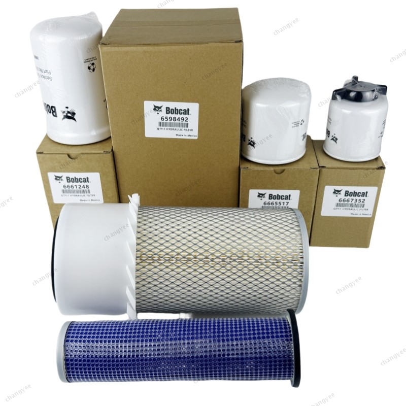 & Skid Steer Filters Kit For Bobcat 763 T140 T180 T190 Skid Steer