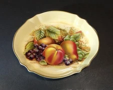 Aynsley England Fine Bone China ORCHARD GOLD Chatsworth Tray