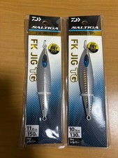 Daiwa Saltiga FK Jig TG PH Siler 150g and 130g Set of 2
