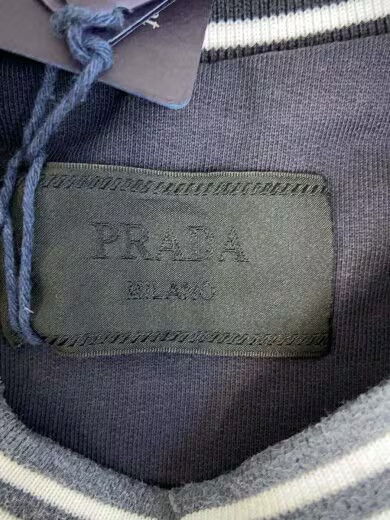 PRADA/Vintage Sweatshirt/L/Cotton/NVY/Solid Color/ujl69b thumbnail 3