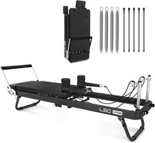 LSG Folding Wooden Pilates Reformer Machine