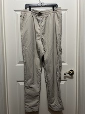 Nike x Fear Of God NBA Nylon Warm Up Pants Beige Men's Size XXL 2XL CU4684-271