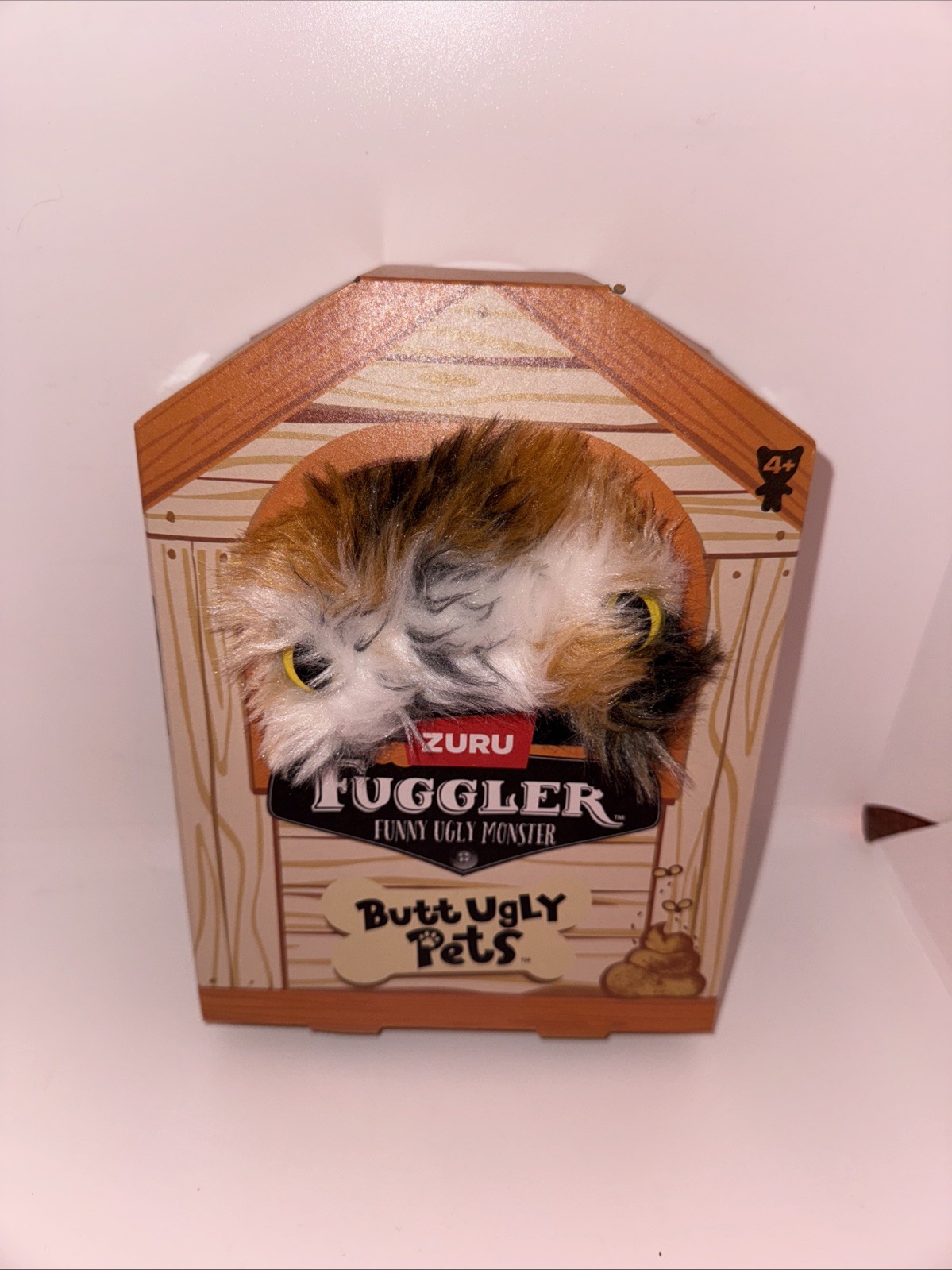 Fuggler Butt Ugly Pets Cheezee Calico Cat Fur Zuru New In Box
