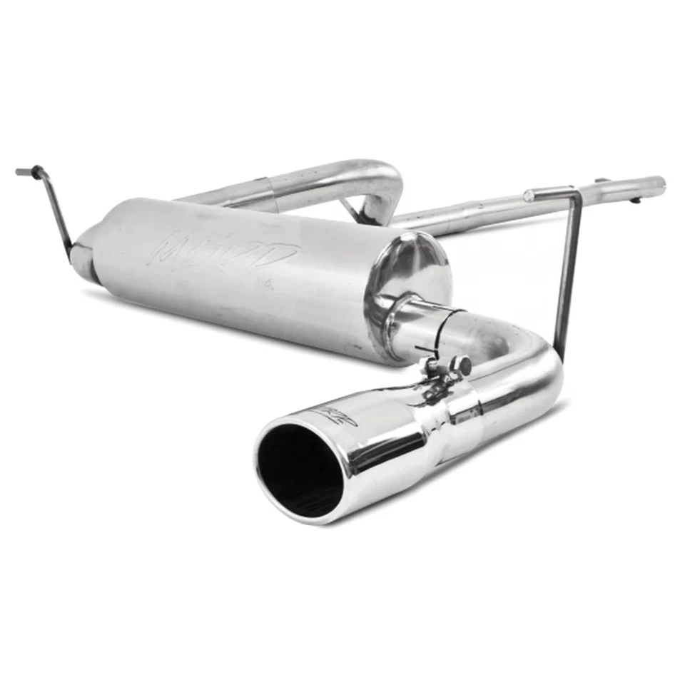 Escape trasero MBRP S5526AL acero gato para Jeep Wrangler JK Unlimited 12-18 3,6 L V6 Foto 2 de 4