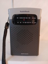 Vintage RadioShack AM/FM Pocket Radio Cat No. 12-467 Never Used