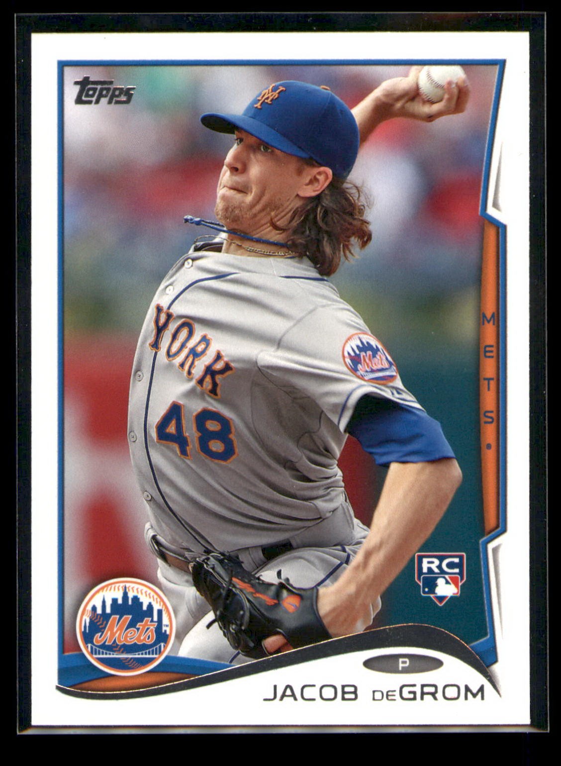2014 Topps Update Jacob deGrom #US-50 Rookie
