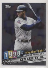 2020 Topps Decades Best Chrome Award Winners Ken Griffey Jr #DBC-66 HOF 1u6