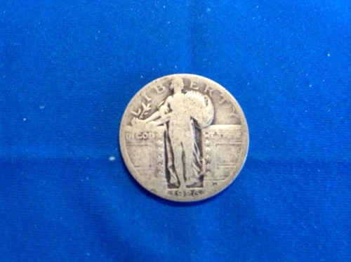 1926 Standing Liberty Quarter (lt purple)