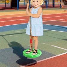 Outdoor Plastic Hanging Disc Swing, Hanging Disc Swing for Playground Garden