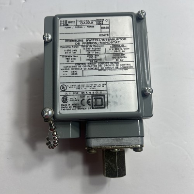 #ad #ad Square D INDUSTRIAL PRESSURE SWITCH Class 9012 Type GAW 6 New open box $199.99
