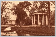 Vintage Versailles Le Petit Trianon Temple de l Amour Postcard Mme Moreau A310