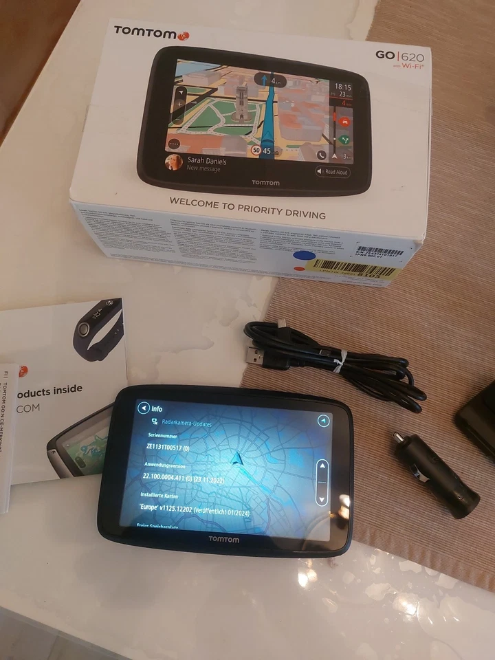 TomTom GO  620 Wifi Navigationssystem  - Bild 2 von 3