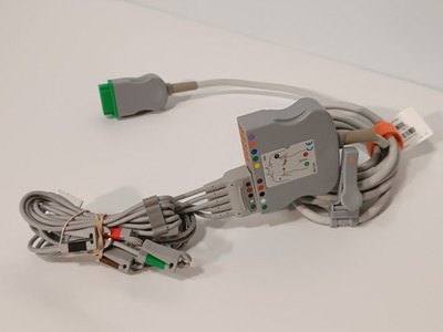 M20-F063 ECG Patient Monitoring Trunk Cable with 10-Lead Twin Pin Connectors