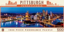 MasterPieces - Pittsburgh, Pennsylvania 1000 Piece Panoramic Jigsaw Puzzle