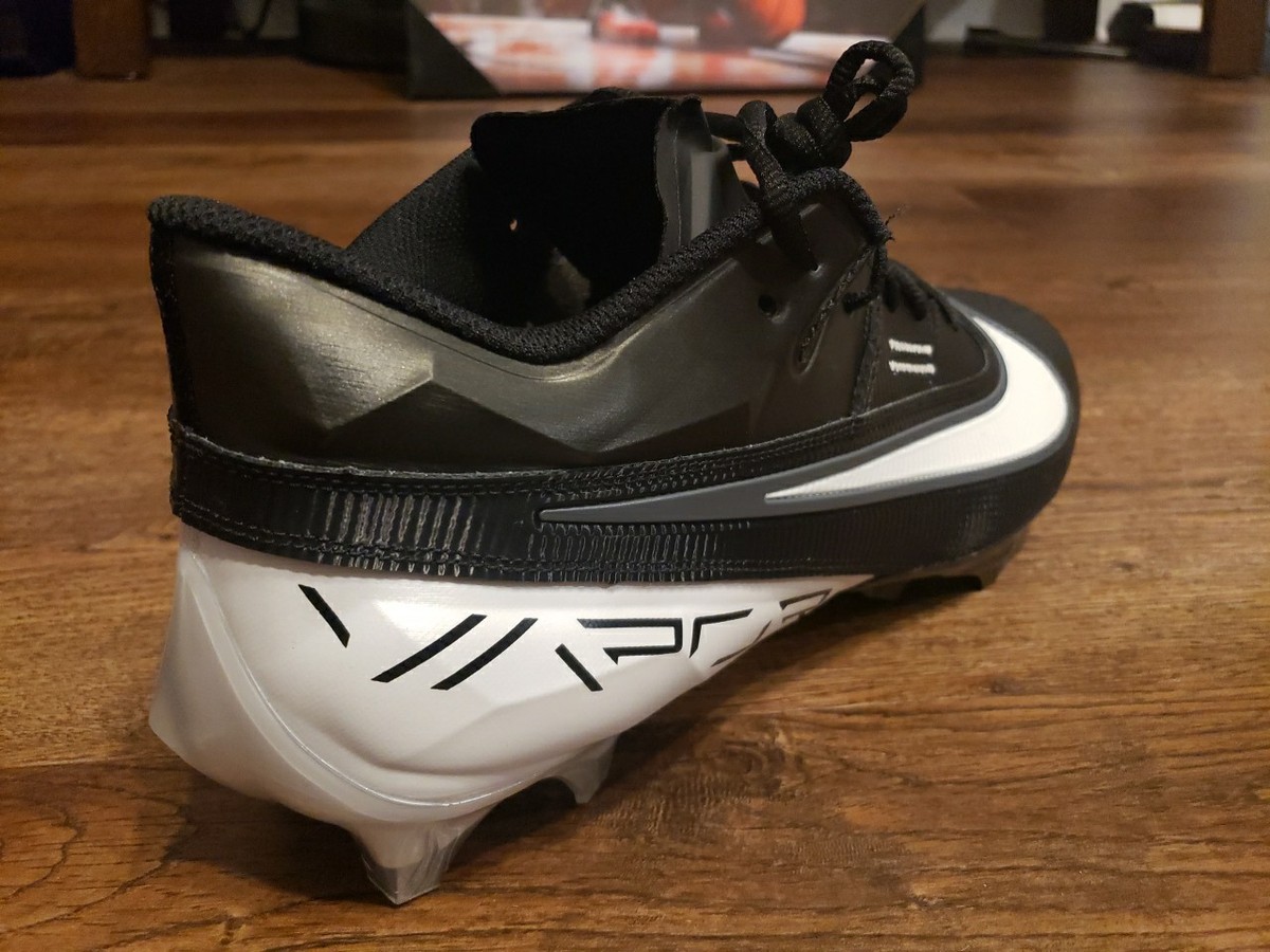 Size 13 Nike Vapor Edge Elite 360 2 Black White Football 