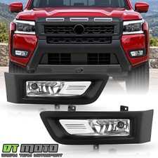 For 2025-2027 Nissan Frontier Halogen Bumper Fog Lights Driving Lamps W Switch