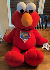 Fisher-Price Sesame Street Elmo 35th Anniversary Exclusive Plush 30 inches tall