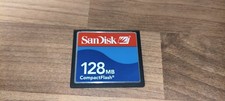 Compact Flash SanDisk 128MB Compact Flash CF Memory Card DSLR Cameras