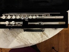 Gemeinhardt 22sp Kgg Flute Silver Plated Closed Hole Offset G/Free Shipping