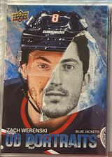 2025-26 Upper Deck Series 1 Hockey Zach Werenski Portraits P-26