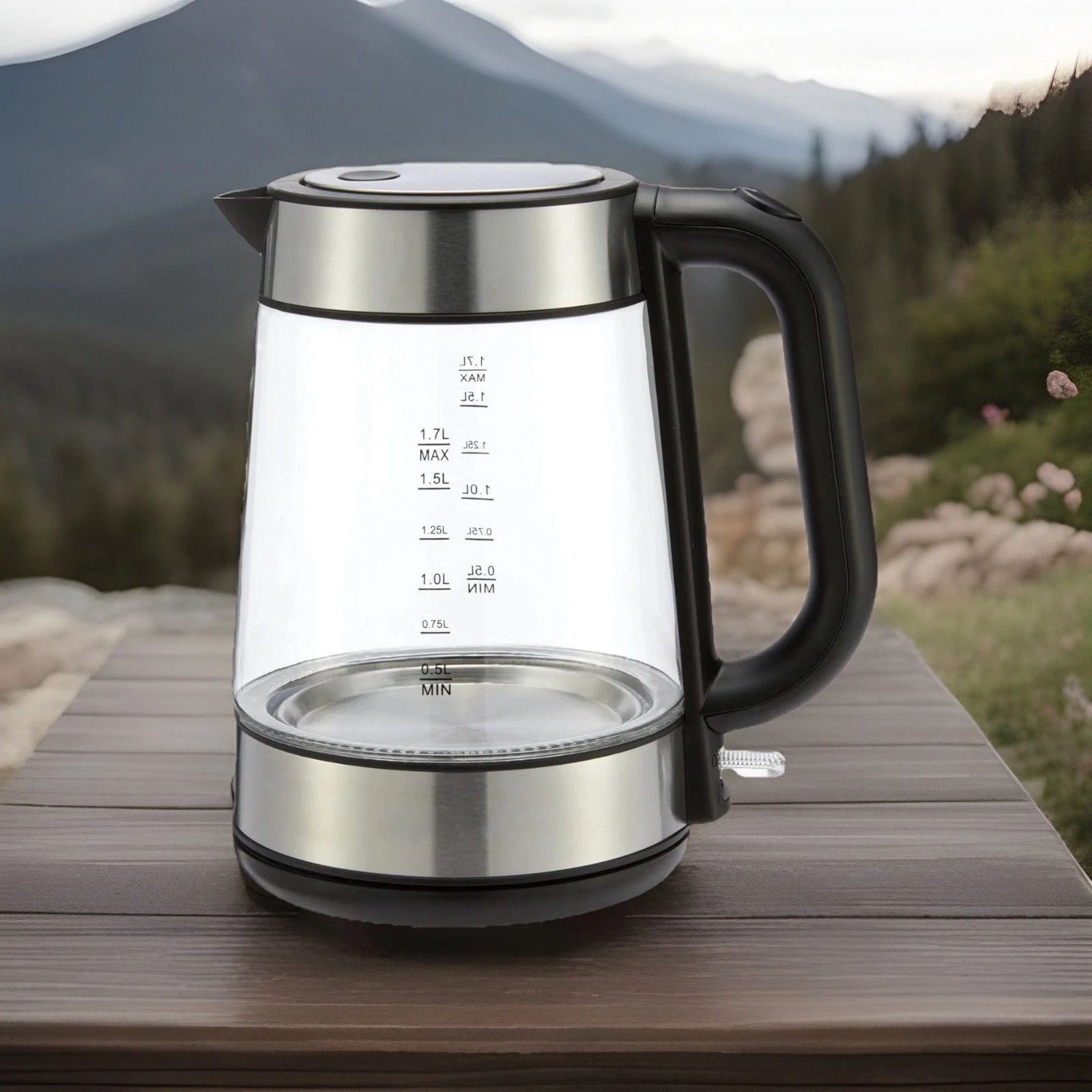 Luukmonde Electric Kettle 29-in Cord 1.7L Auto Shut Off TW-704