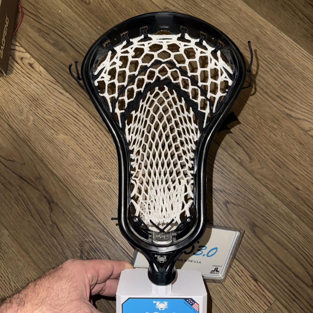 New ECD ION lacrosse stick head midnight black Mid Low Pocket hero 