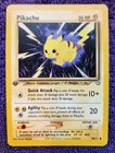 Pikachu 70/111 Neo Genesis 1st Edition Non Holo Pokemon *NICE*