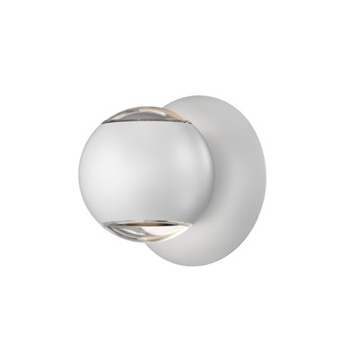 Sonneman 7502 Hemisphere 5'' Tall LED Wall Sconce - White