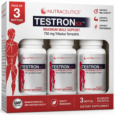 Nutraceutics Testron SX 60 Caplets Pack of 3