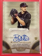 2021 Topps Tier One Ryan Castellani Break Out Rookie Auto /300 RC #BOA-RCA