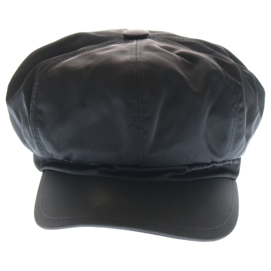 PRADA Re Nylon Triangular Logo Plate Leather Casq… - image 4