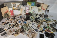 Vintage And Other Paper Emphemera Junk Journal Scrap Mixed Media Lot 1.4lbs