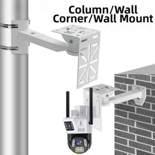 Security Camera Mount External Wall Corner Camera Bracket Vertical Pole Bracket