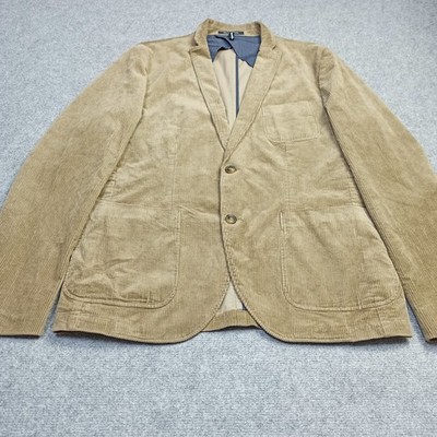 Marc O'Polo Mens Corduroy Blazer Jacket UK-44R EU-54 Cotton Stretch Sport Coat