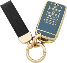 TPU Protective Key Fob Cover Case Compatible with Acura RLX RDX MDX ILX Blue