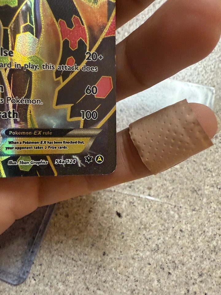 Pokemon TCG - Zygarde EX - Fates Collide 54a/124 Alternate Art Full Art Holo LP - Image 4 of 4