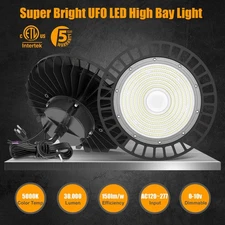 1-20 PACK 150W 200W 240W LED UFO High Bay Light Commercial Warehouse Shop Lamp