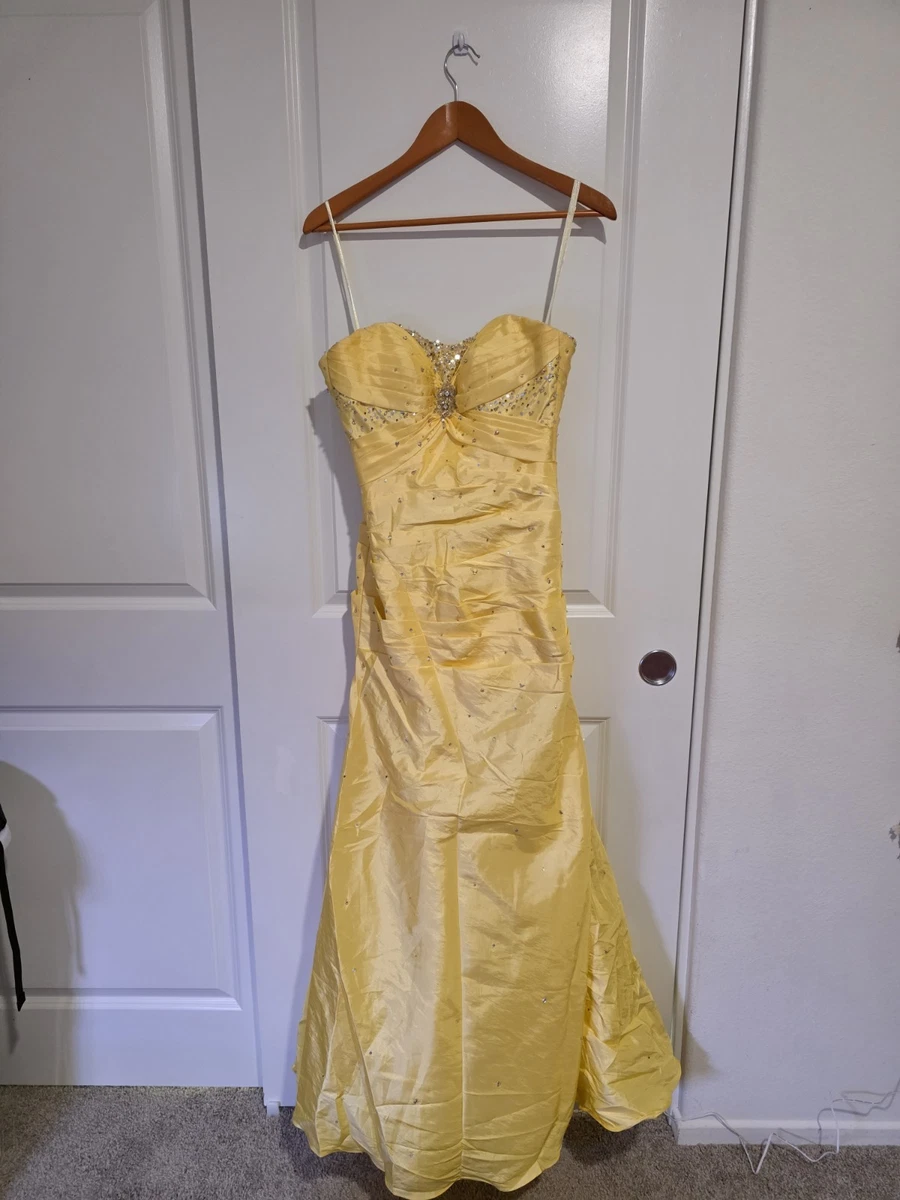 Juniors Yellow Bridesmaid Dresses for sale | eBay
