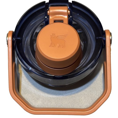 #ad Fits All 40oz Stanley Quencher H2.0 Lid Copper Tinsel Winged Bear $10.00
