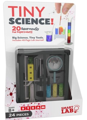 SmartLab Toys Tiny Science - 20 Enormously Fun Experiments. Big Science