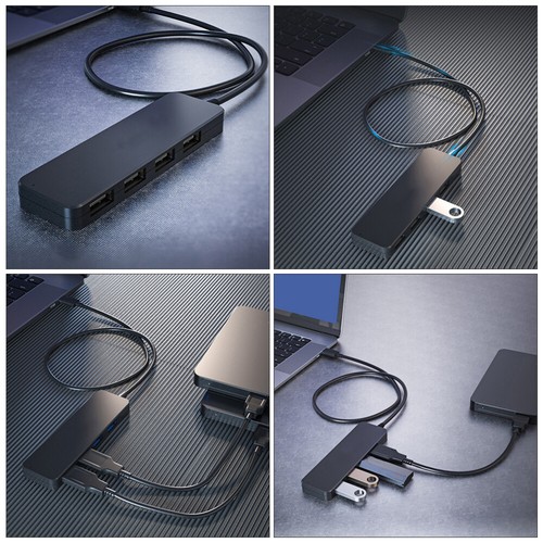 Station D'accueil USB Extenseur De Port Adaptateurs Transfert D'expansion - Zdjęcie 6 z 12