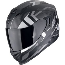 Casco Moto XS - Scorpion EXO-520 EVO Air Sensus Nero-Argento Opaco