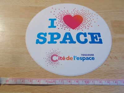 Autocollant CITÉ DE L'ESPACE - TOULOUSE