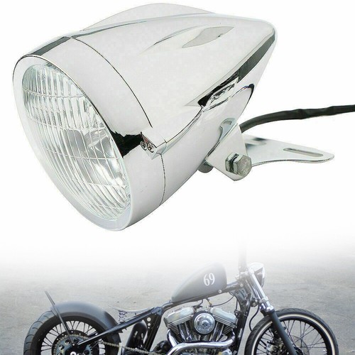 Headlight Headlamp Aluminium Motor Fits for Harley 1340 Fat Boy 1995-1997 - Picture 13 of 14