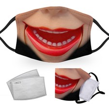 Ventriloquist's Dummy - Halloween Costume - Child Face Masks - 2 Filters Include