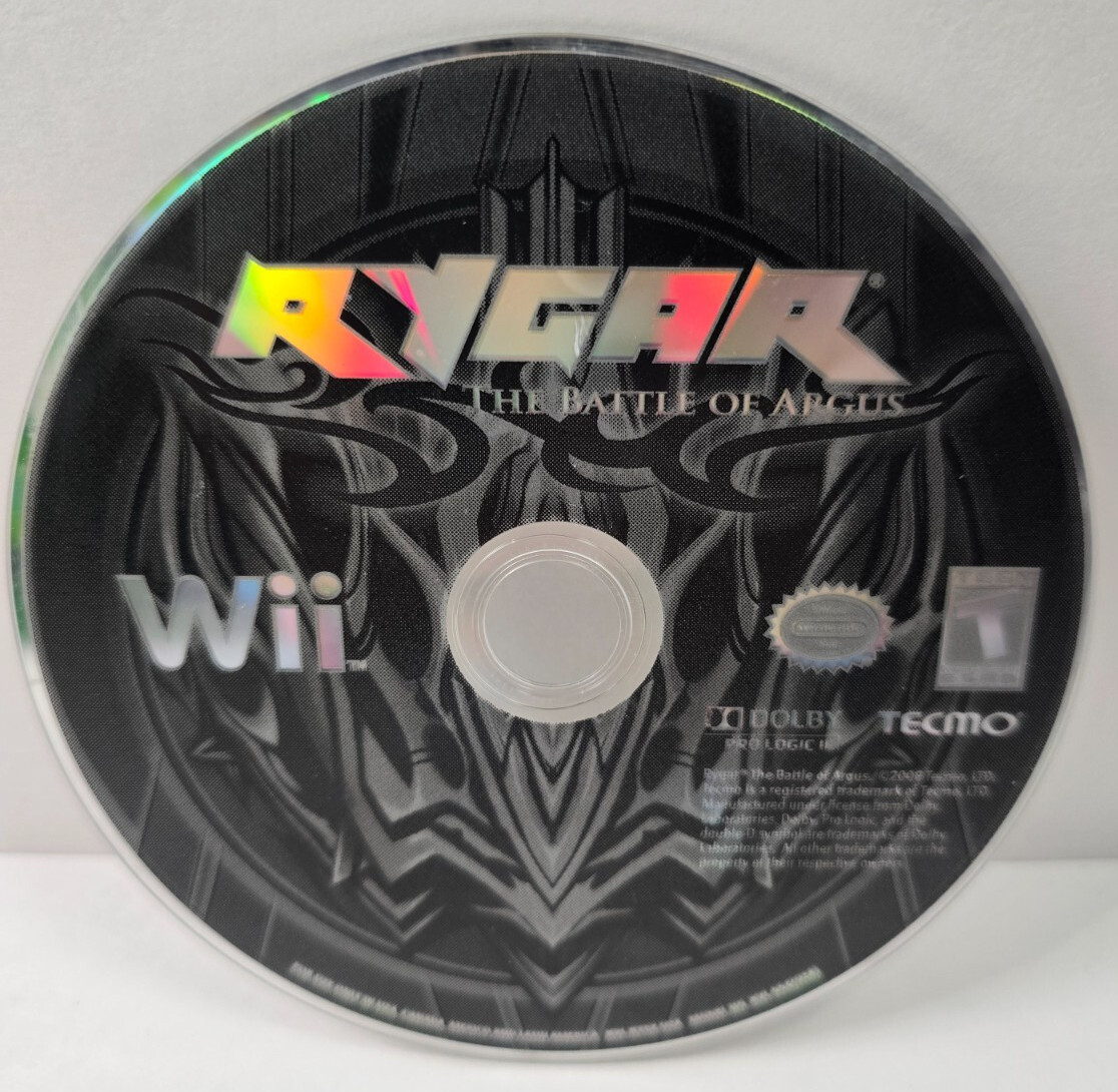 Rygar: The Battle of Argus - Nintendo Wii - Disc Only - Tested