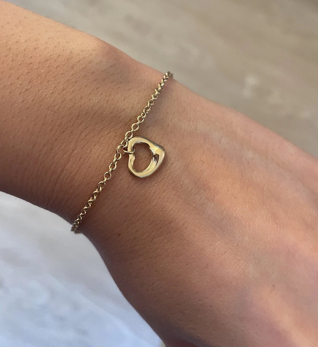 Tiffany elsa shop peretti heart bracelet